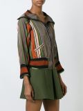 striped bomber jacket