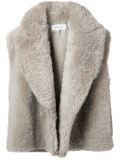 shearling vest