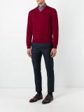 V-neck jumper