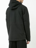 zip-up hooded jacket