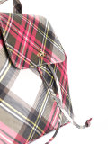 checked backpack