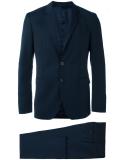 micro-embroidered two piece suit