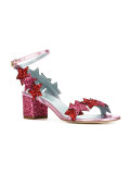 glitter stars sandals 