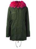 fur lined parka