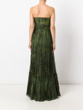 garden print gown