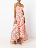 gathered petal gown 