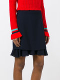 layered A-line skirt
