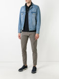 side pockets skinny trousers