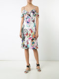 abstract print dress 