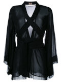 sheer kimono
