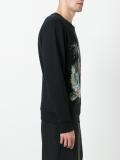 tiger print sweatshirt