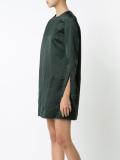 slit sleeve shift dress 