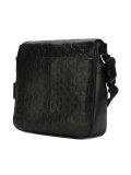textured messenger bag 