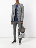checked blazer
