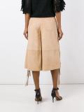 fringed culottes