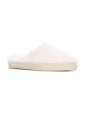 round toe flip flops