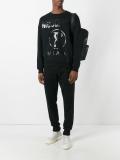 logo print sweatshirt