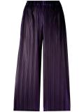 straight cropped trousers