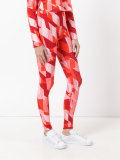 skyscraper print leggings