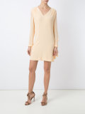 silk shift dress