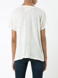 perforated detail T-shirt