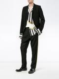 stripe track pants