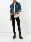 'Print Dinky' floral applique crossbody bag