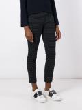 polka dots skinny trousers
