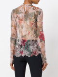 Lace scalloped top 