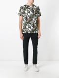 foliage print T-shirt
