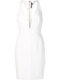 fitted cutout back dress