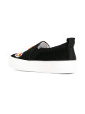 patch slip-on sneakers 