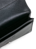 logo foldover wallet