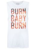 'Burn baby burn' tank top