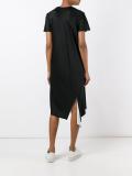reversible satin dress