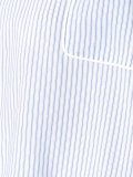 double layer striped blouse