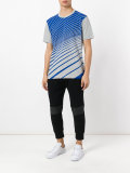 printed panel T-shirt 