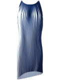 pleated tank dress