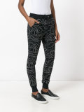 embroidered sweatpants