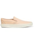 leather slip-on sneakers