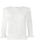 multi detail knitted top 