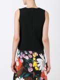 ruffled detail tank