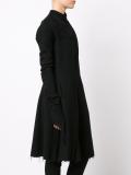 off-centre flared dress