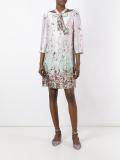 printed shirt dress