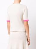 shortsleeved ribbed blouse