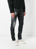 Cool Guy distressed whiskering jeans