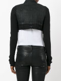 cropped denim jacket