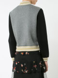 hummingbird printed bomber jacket