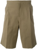pleat detail shorts