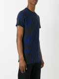 vertical stripe T-shirt